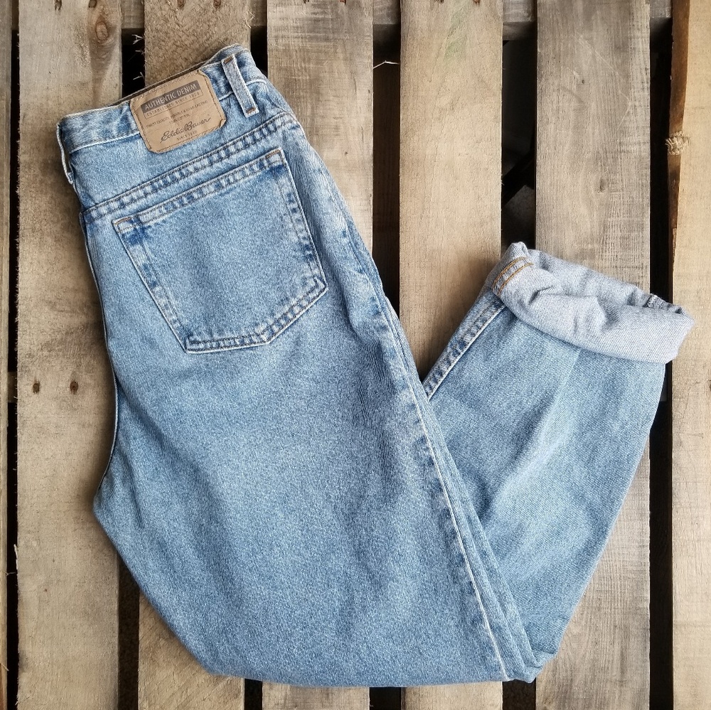 Eddie Bauer 100% Cotton High Waisted Denim